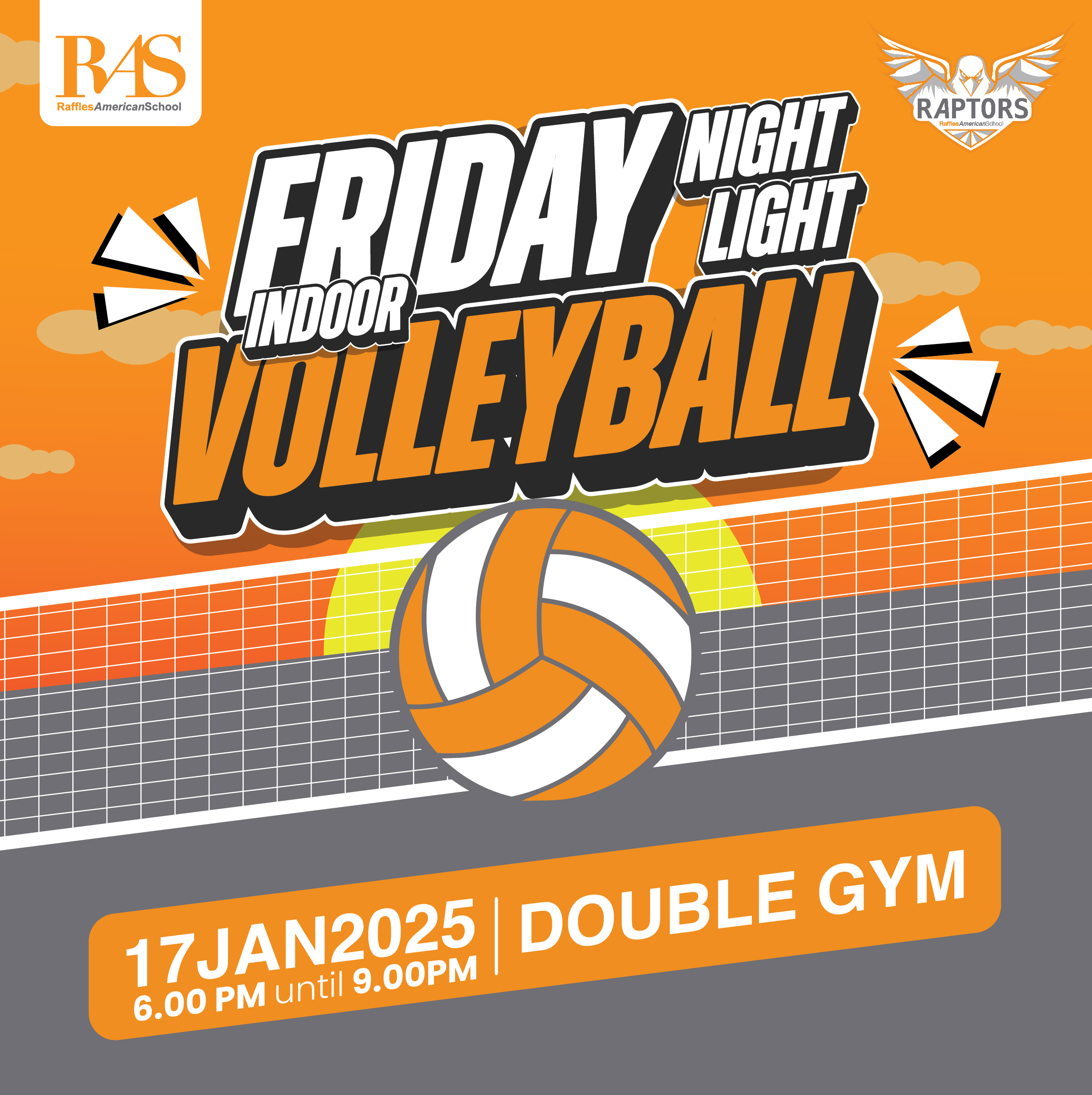 Friday Night Lights Volleyball poster