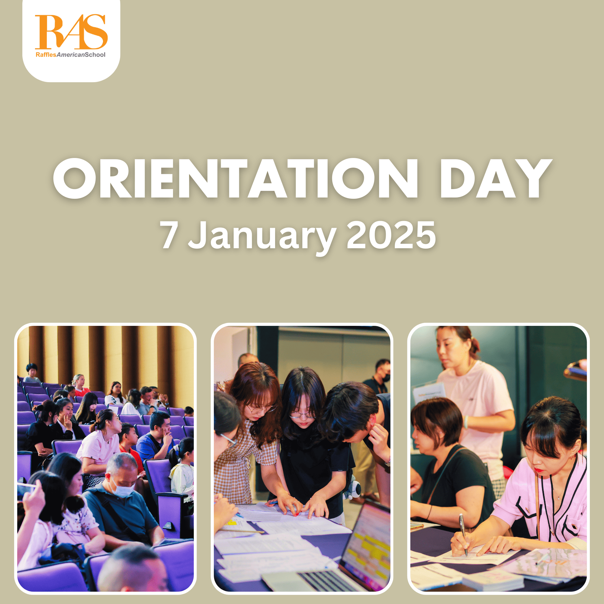 Orientation day poster 2025